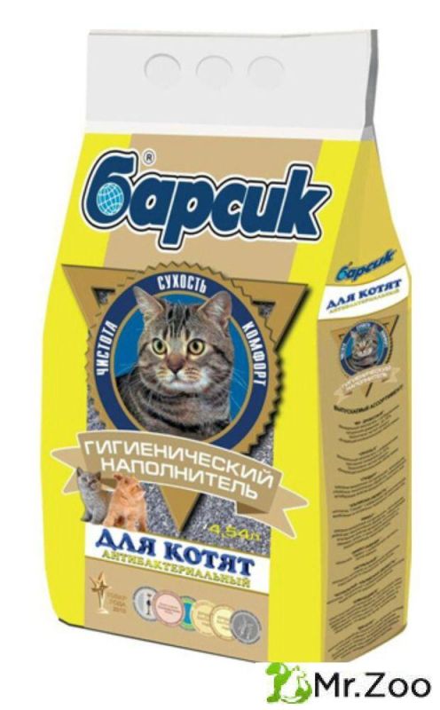 Впитывающий наполнитель Барсик для котят