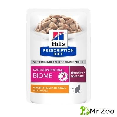 Влажный диетический корм Hill's Prescription Diet GI Biome курица в соусе