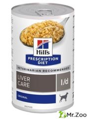 Влажный диетический корм Hill's Prescription Diet l/d Liver Care для собак при заболеваниях печени