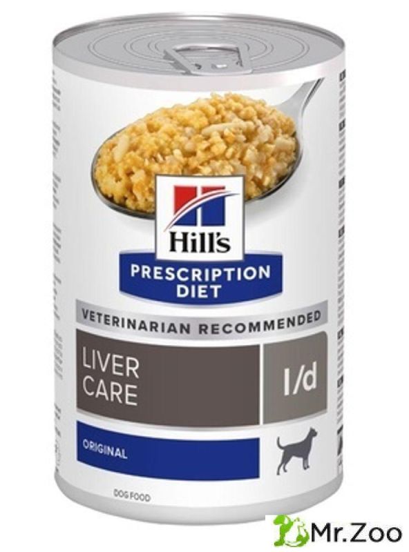 Влажный диетический корм Hill's Prescription Diet l/d Liver Care для собак при заболеваниях печени