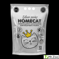 Комкующийся наполнитель HOMECAT SILVER SERIES премиум для кошачьих туалетов