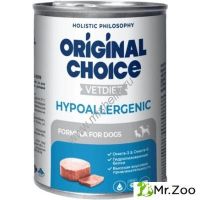 Консервы ORIGINAL CHOICE VETDIET Hypoallergenic для собак с пищевой аллергией или непереносимостью