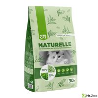 Комкующийся наполнитель HOMECAT NATURELLE Зеленый чай для кошачьих туалетов с ароматом зеленого чая