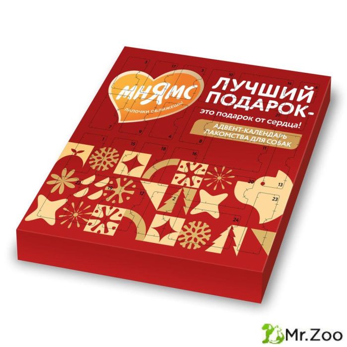 Лакомства Мнямс для собак Адвент-календарь 100г