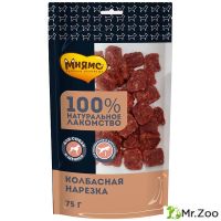 Лакомство Мнямс для собак Колбасная нарезка 75г