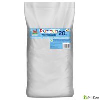 Наполнитель PrettyCat впитывающий глиняный Aroma Fruit с део-кристаллами 20 кг CLUB