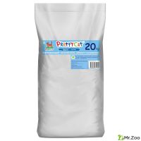 Наполнитель PrettyCat впитывающий глиняный Naturel 20 кг CLUB