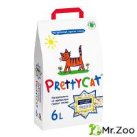 Наполнитель PrettyCat впитывающий древесный Wood Granules 2 кг (6 л)