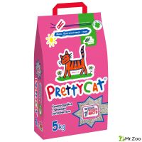 Наполнитель PrettyCat комкующийся бентонитовый Euro Mix с ароматом алоэ