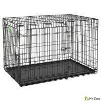Клетка MidWest Contour для собак 123х78х82h см 2 двери