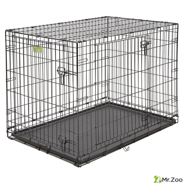 Клетка MidWest iCrate для собак 109х74х78h см 2 двери черная