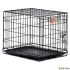 Клетка MidWest iCrate для собак 61х46х48h см 1 дверь черная Клетка MidWest iCrate для собак 61х46х48h см 1 дверь черная