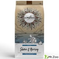 Сухой корм CRAFTIA NATURA для щенков миниатюрных и мелких пород из лосося с сельдью