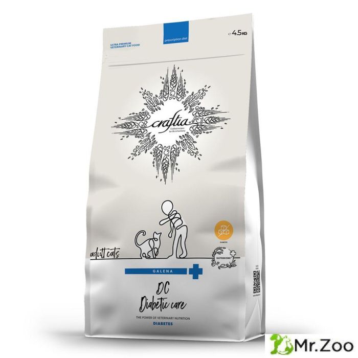 Ветеринарная диета CRAFTIA GALENA CAT DIABETIC CARE Диабетик для кошек при сахарном диабете 