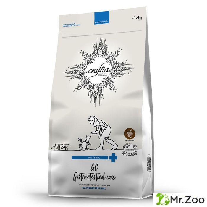 Ветеринарная диета CRAFTIA GALENA CAT GASTROINTESTINAL CARE Гастроинтестинал для кошек при заболеваниях ЖКТ