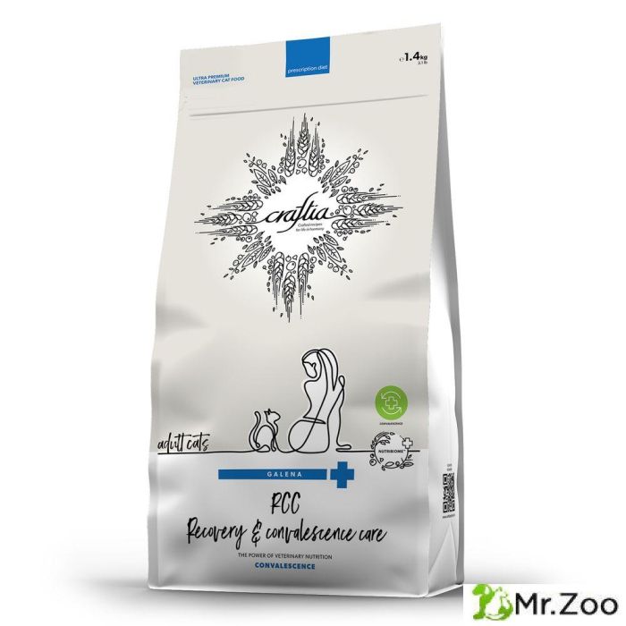 Ветеринарная диета CRAFTIA GALENA CAT RECOVERY & CONVALESCENCE CARE для кошек восстановление и реабилитация