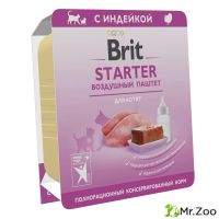 Brit Premium Воздушный паштет с индейкой для котят STARTER