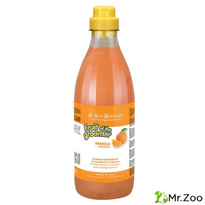 Шампунь Iv San Bernard Fruit of the Groomer Orange для слабой выпадающей шерсти с силиконом