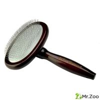 Сликер профессиональный Iv San Bernard SLICKER BRUSH ROUND для кошек и собак овальный средний