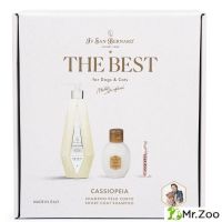 ISB The Best line Набор Cassiopeia шампунь для короткой шерсти 550 мл кондиционер 120 мл + парфюм 2 мл в подарок