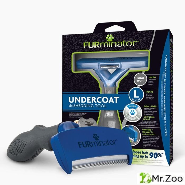 Дешеддер FURminator L98 мм для крупных собак с длинной шерстью