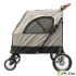Коляска прогулочная Mr.Kranch для собак и кошек большая выставочная максимальная нагрузка 55 кг серая Коляска прогулочная Mr.Kranch для собак и кошек большая выставочная максимальная нагрузка 55 кг серая