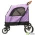 Коляска прогулочная Mr.Kranch для собак и кошек большая выставочная максимальная нагрузка 55 кг фиолетовая Коляска прогулочная Mr.Kranch для собак и кошек большая выставочная максимальная нагрузка 55 кг фиолетовая