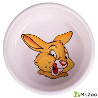 Миска Mr.Kranch для грызунов Кролик 200 мл белая