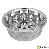 Миска Mr.Kranch из нержавеющей стали Daimond 1,2 л нескользящее основание