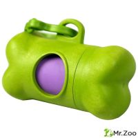 Биодиспенсер Mr.Kranch со сменным рулоном пакетов для выгула собак 15 шт 22x33 см
