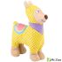 Игрушка Mr.Kranch для собак Лама плюшевая с пищалкой 20 см желтая Игрушка Mr.Kranch для собак Лама плюшевая с пищалкой 20 см желтая