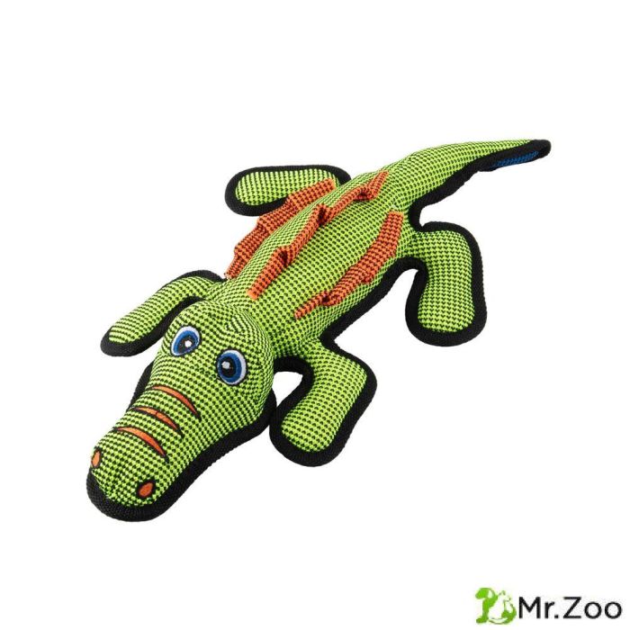 Игрушка Mr.Kranch для собак Аллигатор плюшевая с пищалкой 47 см зеленая