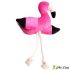 Игрушка Mr.Kranch для собак мелких и средних пород Фламинго с канатом и пищалкой 24х13,5х6см ярко-розовый Игрушка Mr.Kranch для собак мелких и средних пород Фламинго с канатом и пищалкой 24х13,5х6см ярко-розовый