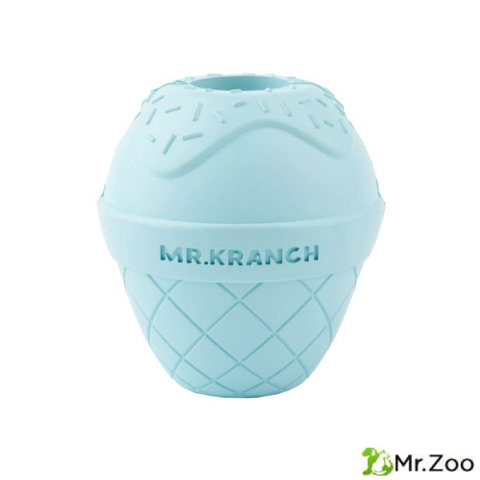 Игрушка Mr.Kranch для собак Мороженое 8*9 см с ароматом курицы голубая