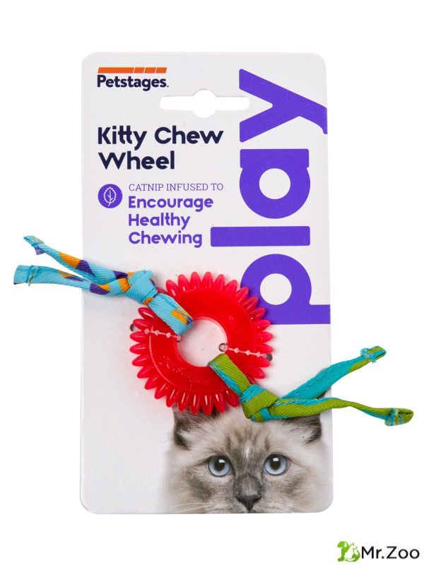 Petstages игрушка для кошек Dental "ОРКА колесико"
