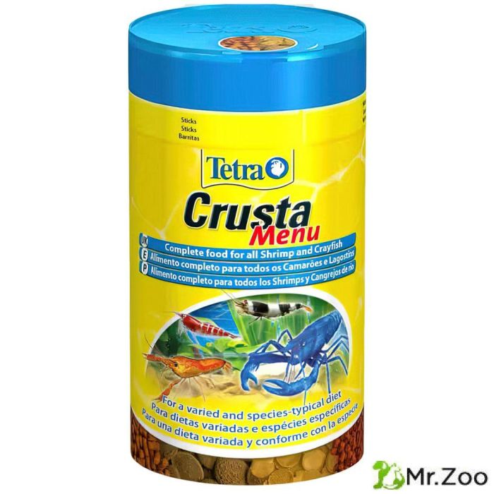 Tetra Crusta Menu корм для раков и креветок 4 вида 100мл РП