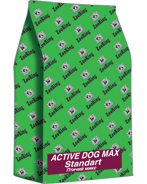 ZooRing Active Dog Max Стандарт Птичий микс 25/13