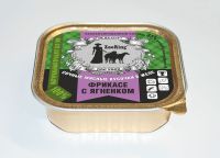 ZooRing консервы для собак кусочки в желе Фрикасе с ягненком