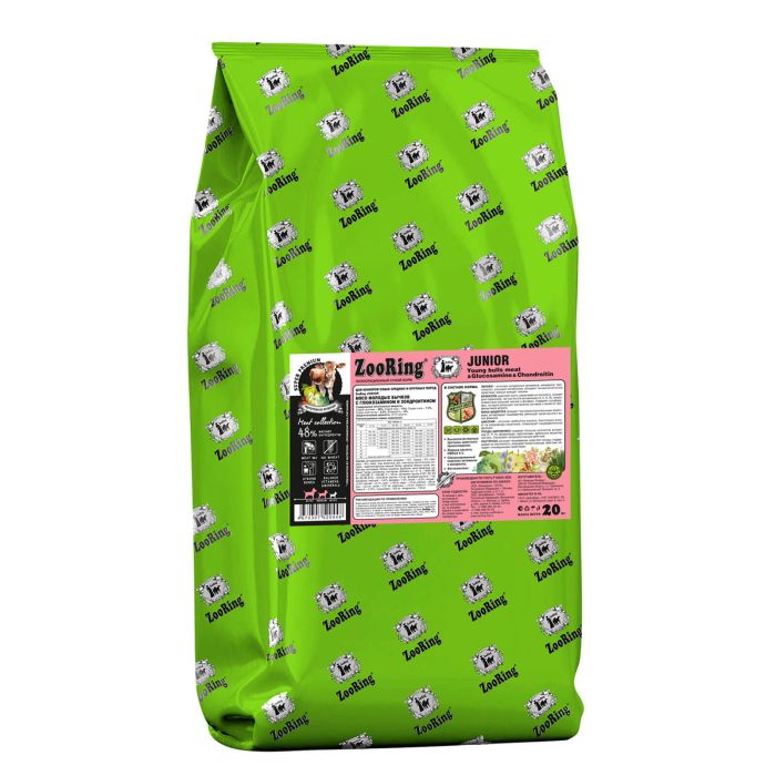 ZooRing Junior Мясо молодых бычков с глюкозамином и хондроитином