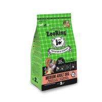 ZooRing Medium Adult Dog Индейка и рис с пастернаком с глюкозамином и хондроитином