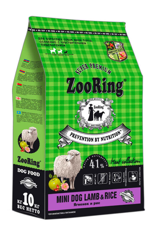 ZooRing MINI DOG LAMB&RICE Ягненок и рис
