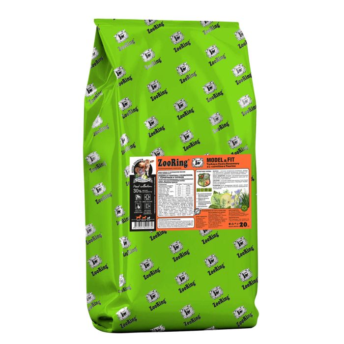ZooRing Model&Fit Индейка и телятина с розмарином, L-карнитином и таурином