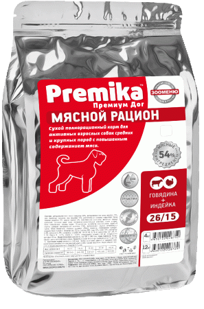 PREMIKA® МЯСНОЙ РАЦИОН
