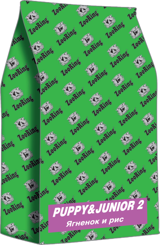 ZooRing PUPPY&JUNIOR 2 Ягненок и рис